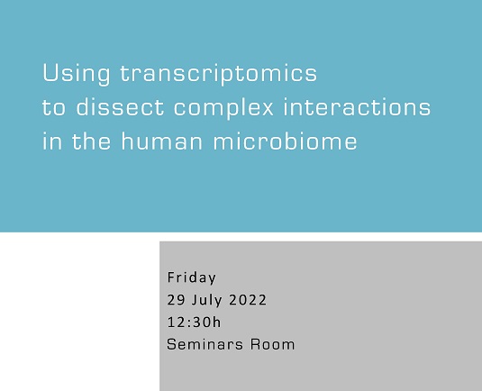 Using transcriptomics to dissect complex interactions in the human microbiome